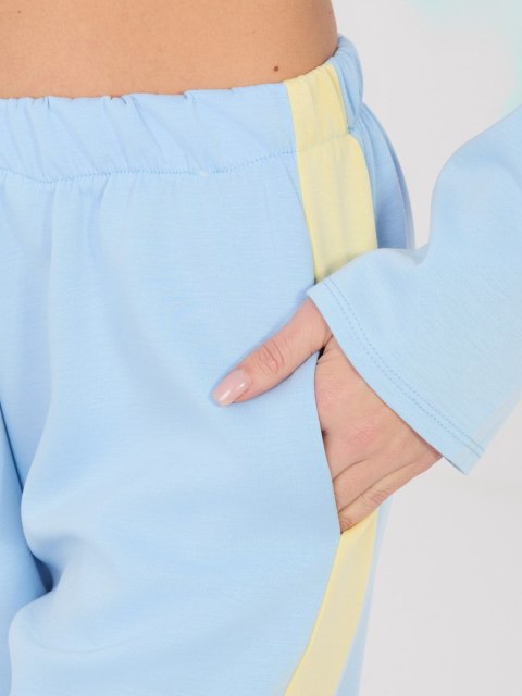 Spodnie dresowe-IT-DR-22220.88-jasny niebieski