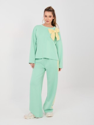 Spodnie dresowe-IT-DR-22220.88-jasny zielony