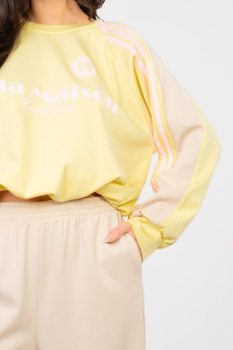 Spodnie dresowe-IT-DR-22227.91-beżowy