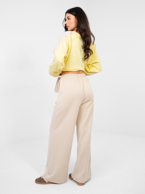 Spodnie dresowe-IT-DR-22227.91-beżowy