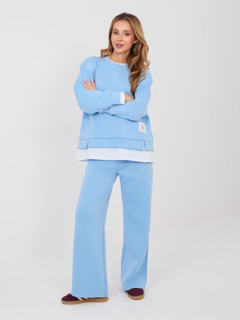 Spodnie dresowe-IT-DR-22230.92-jasny niebieski