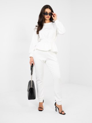 Spodnie dresowe-IT-DR-22239.94-ecru