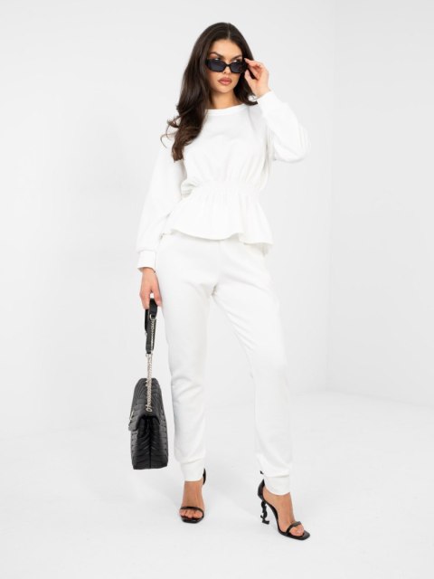 Spodnie dresowe-IT-DR-22239.94-ecru