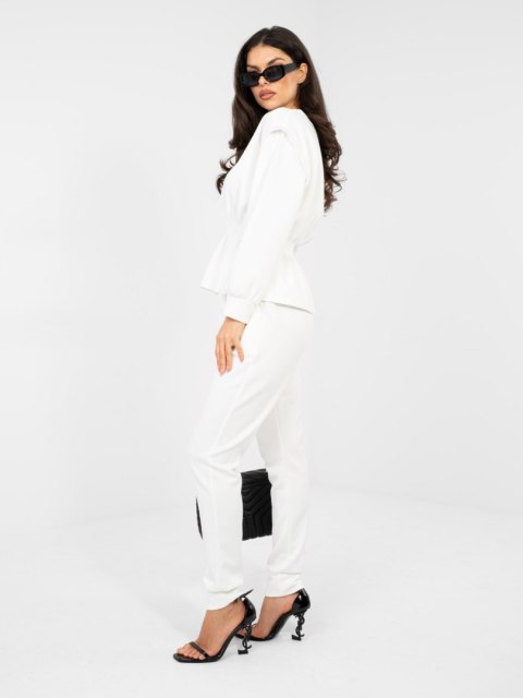 Spodnie dresowe-IT-DR-22239.94-ecru