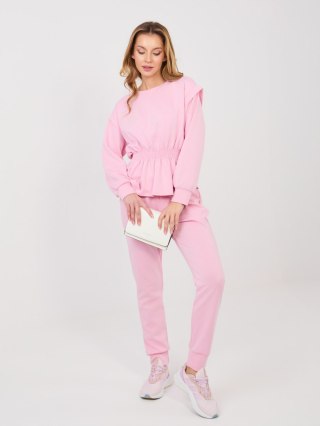 Spodnie dresowe-IT-DR-22239.94-jasny różowy