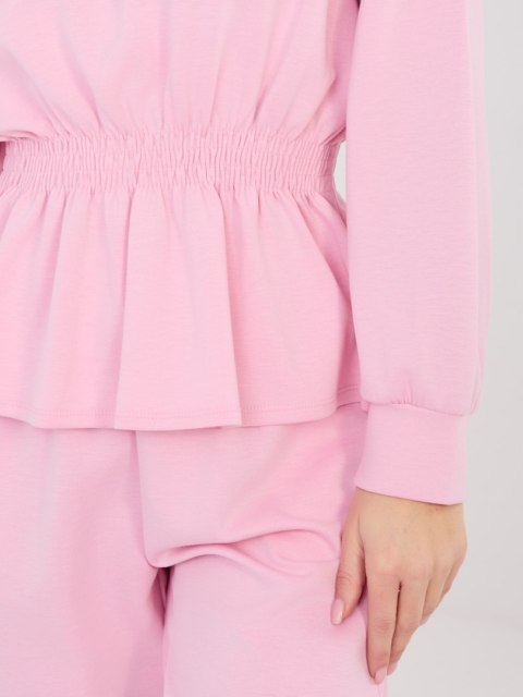 Spodnie dresowe-IT-DR-22239.94-jasny różowy