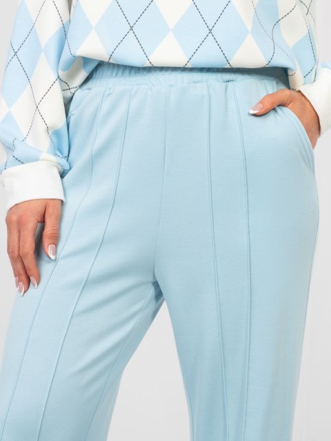 Spodnie dresowe-RV-DR-A1062.08-jasny niebieski