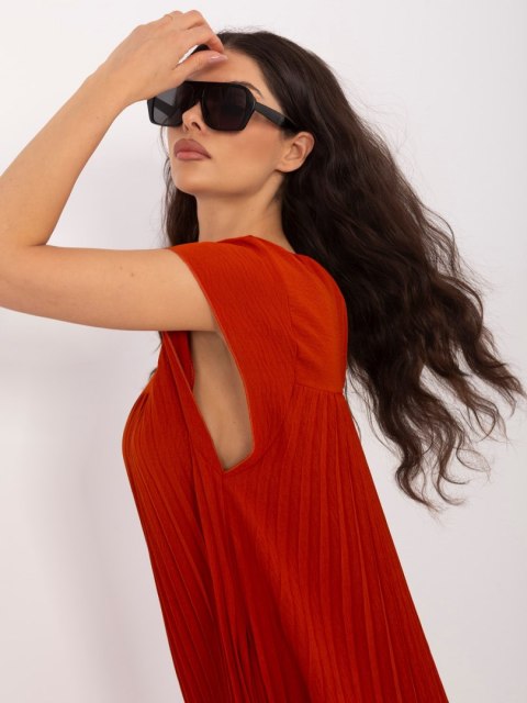 Sukienka-IT-SK-19552.71-ciemny pomarańczowy