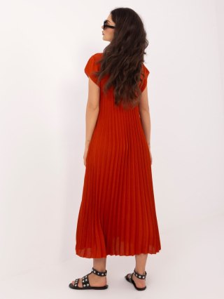 Sukienka-IT-SK-19552.71-ciemny pomarańczowy