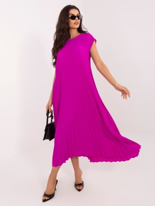 Sukienka-IT-SK-19552.72-ciemny fioletowy