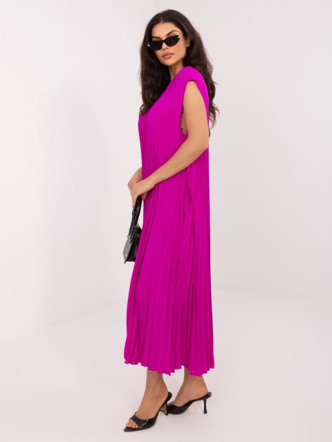 Sukienka-IT-SK-19552.72-ciemny fioletowy