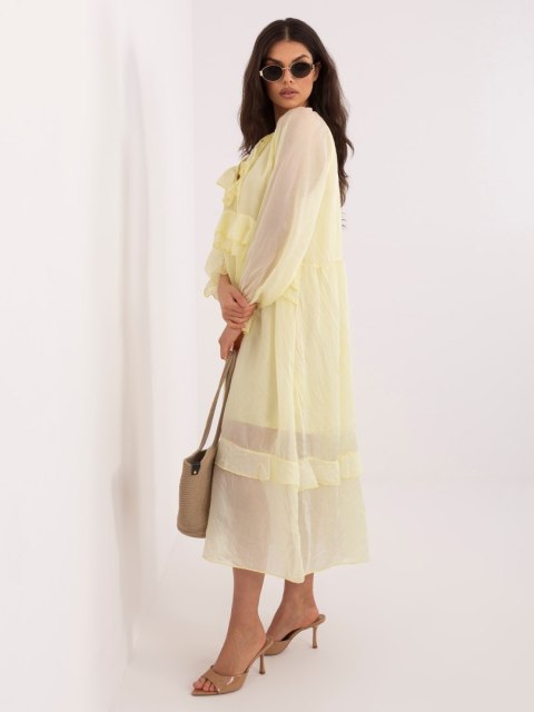 Sukienka-IT-SK-51600.19-jasny żółty