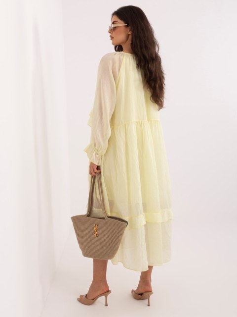 Sukienka-IT-SK-51600.19-jasny żółty