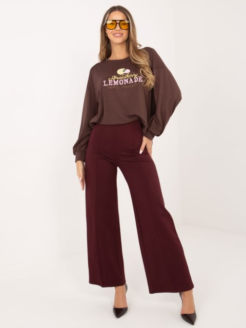 Bluza-RV-BL-A1218.11P-ciemny brązowy