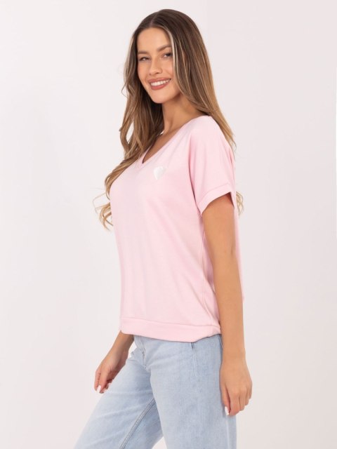 Bluzka-RV-BZ-A1259.01P-jasny różowy