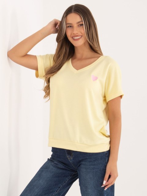 Bluzka-RV-BZ-A1259.01P-jasny żółty