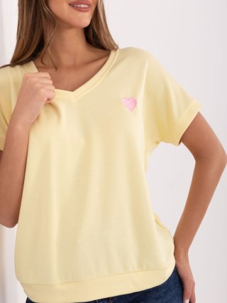 Bluzka-RV-BZ-A1259.01P-jasny żółty