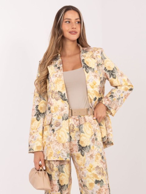 Marynarka-IT-MA-FL8932.60-żółty