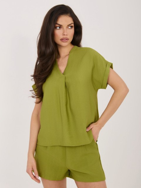 Bluzka-D60103M11235B3-oliwkowy