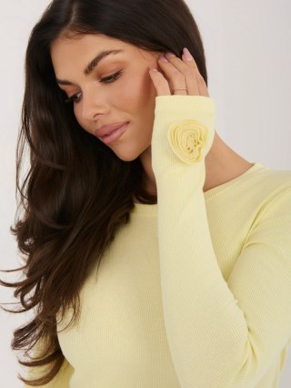 Bluzka-RV-BZ-A1198.89-jasny żółty