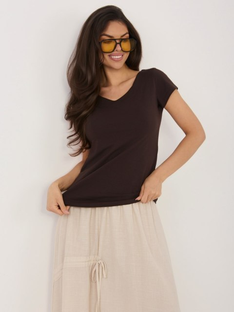 Bluzka-RV-BZ-A1267.08-ciemny brązowy