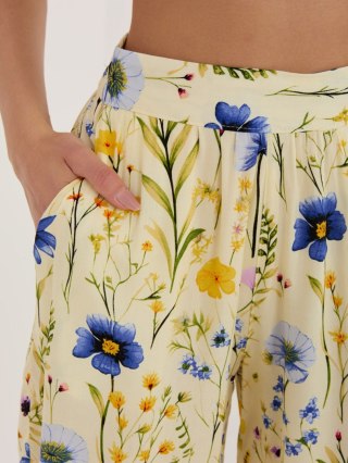 Szorty-D73771M62489KD-jasny żółty