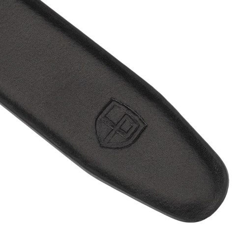 Dwustronny pasek męski w czarnym i ciemnobrązowym kolorze z obrotową klamrą - Peterson