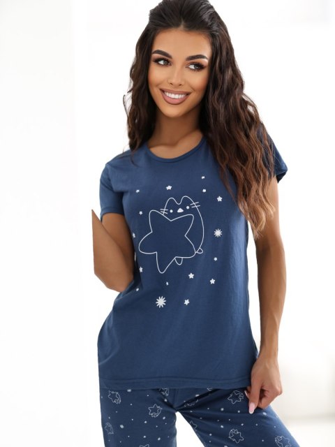 Piżama-DU-PI-FP-301.76-granatowy