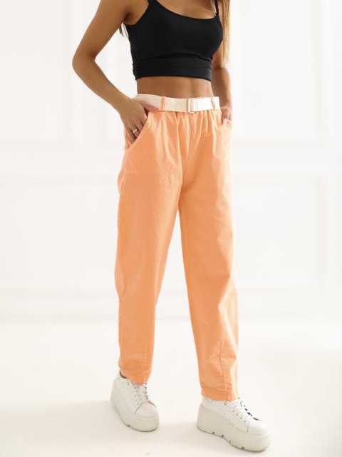 Spodnie-IT-SP-26016.85-jasny pomarańczowy
