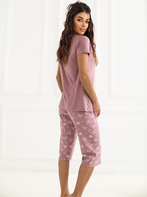 Piżama-DU-PI-FP-300.94-ciemny różowy