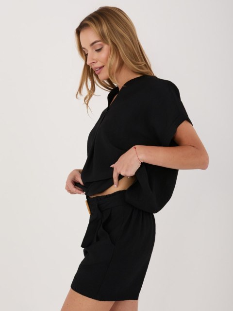 Szorty-D60103M62612KA4-czarny