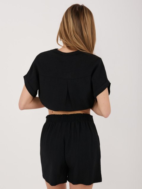 Szorty-D60103M62612KA4-czarny