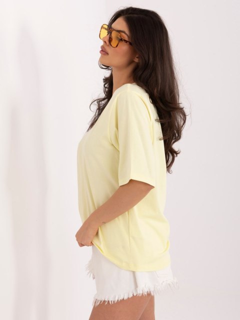 T-shirt-RV-BZ-A1268.18-jasny żółty