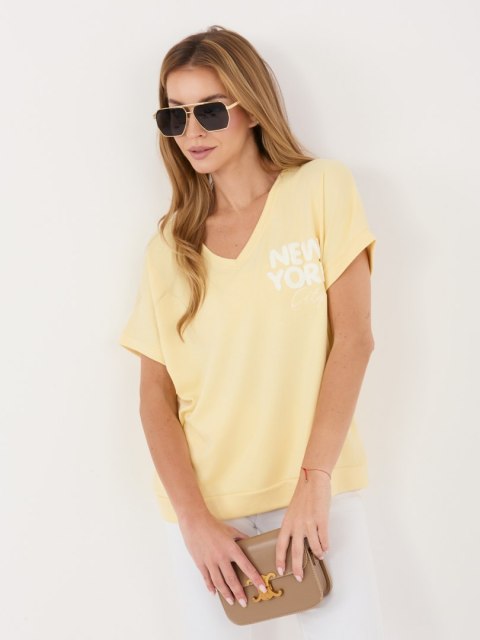 Bluzka-RV-BZ-A1258.00-jasny żółty