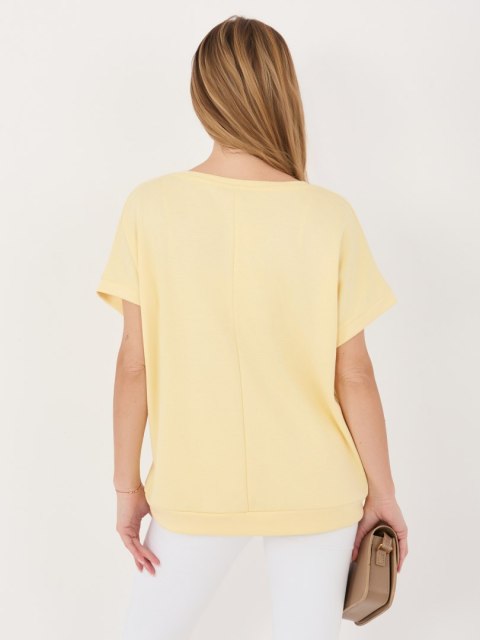 Bluzka-RV-BZ-A1258.00-jasny żółty