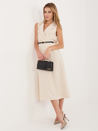 Sukienka-MI-SK-A3046.82-beżowy