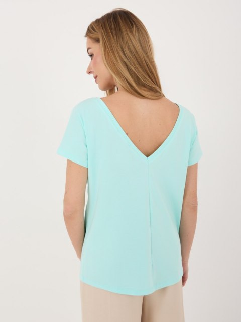 T-shirt-RV-TS-4662.27P-mietowy