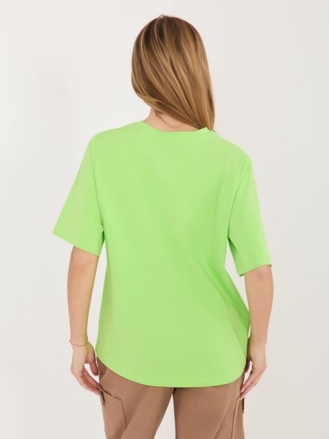 T-shirt- RV-TS-A1089.87-jasny zielony