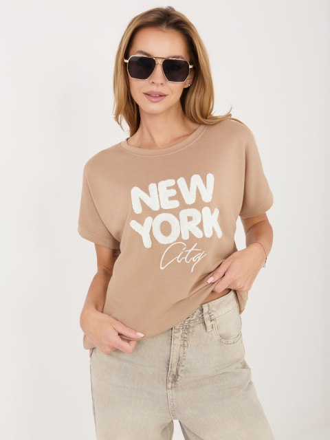 Bluzka-RV-BZ-A1262.00-ciemny bezowy