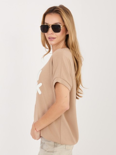 Bluzka-RV-BZ-A1262.00-ciemny bezowy