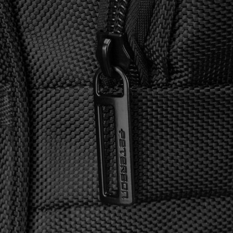 Czarna duża torba podróżna bagaż turystyczny na kółkach uchwyt teleskopowy torba weekendowa - Peterson