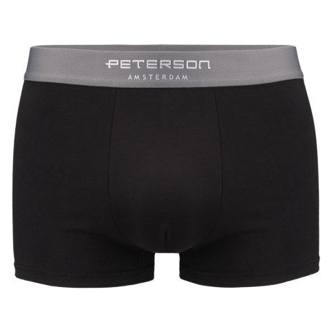  Majtki męskie bokserki bawełniane L czarne zestaw 3 pary - Peterson
