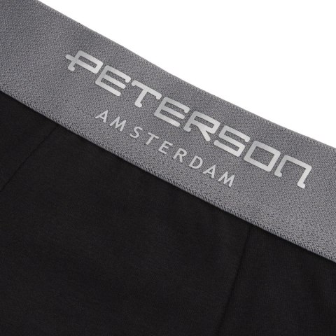  Majtki męskie bokserki bawełniane L czarne zestaw 3 pary - Peterson