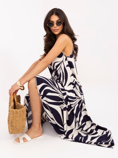 sukienka maxi damska luźna fason oversize lato styl