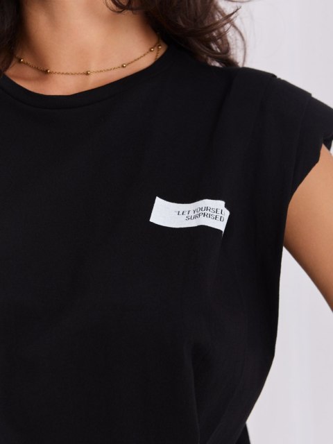 T-shirt HB-TS-3039.44P czarny L