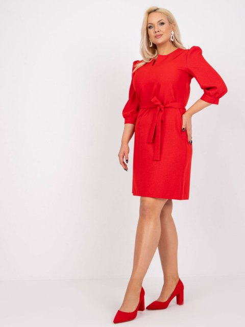 Sukienka-LK-SK-508777.96-czerwony