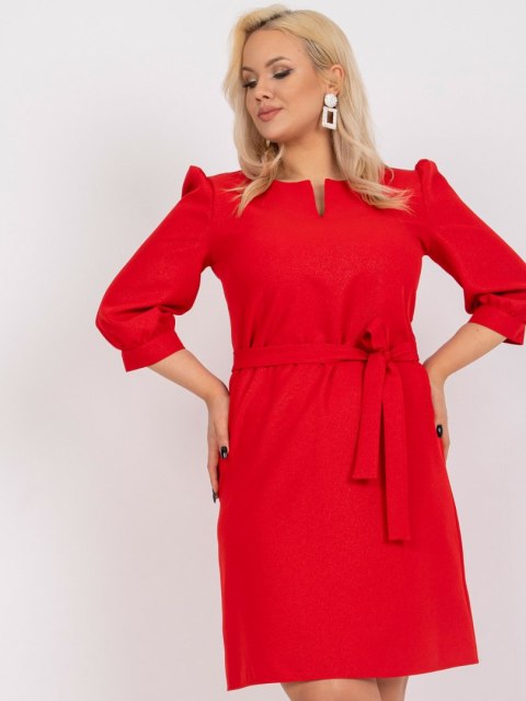Sukienka-LK-SK-508777.96-czerwony