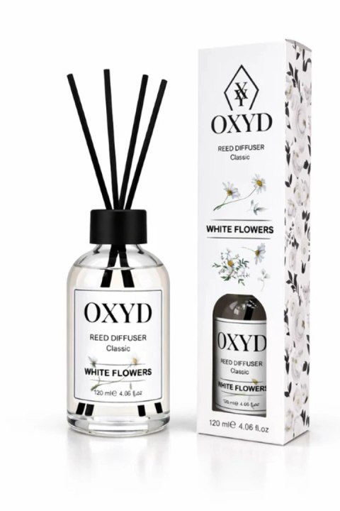 Classic White Flowers 120 ml dyfuzor zapachowy z patyczkami do domu