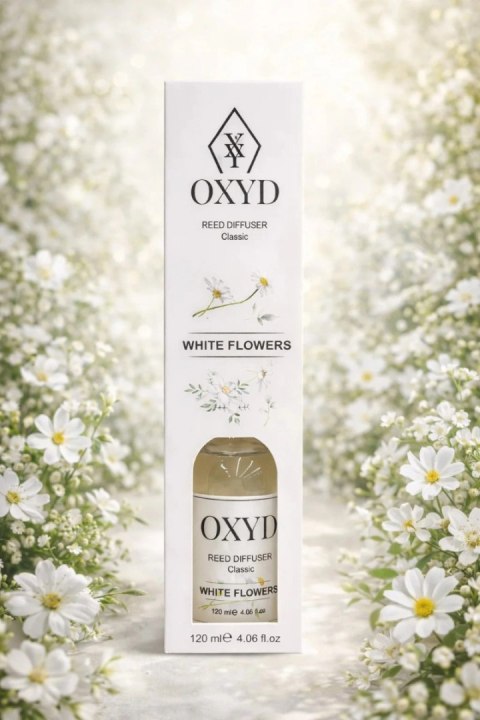 Zapach do domu White Flowers z patyczkami zapachowymi 120 ml