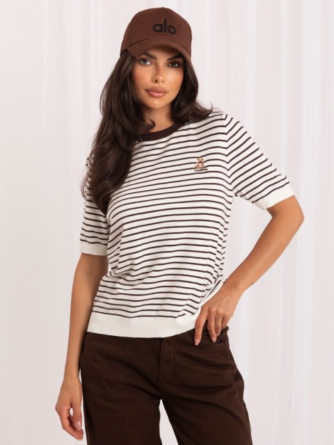 Sweter-IR-SW-57881.99-biało-brązowy